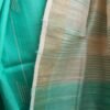 Sea-green-and-Beige-pure-tassar-silk-handloom-Saree--shilphaat