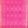 Deep-Pink-pure-silk-patan-patola-handwoven-dupatta