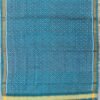 Greenish Blue-pure-silk-patan-patola-handwoven-dupatta