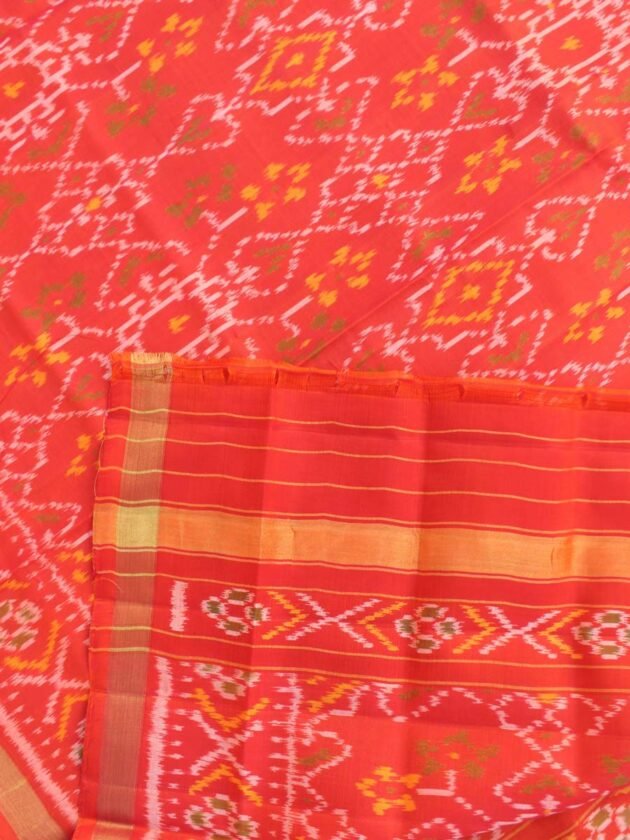 Orange--pure-silk-single-ikat-patan-patola-dupatta