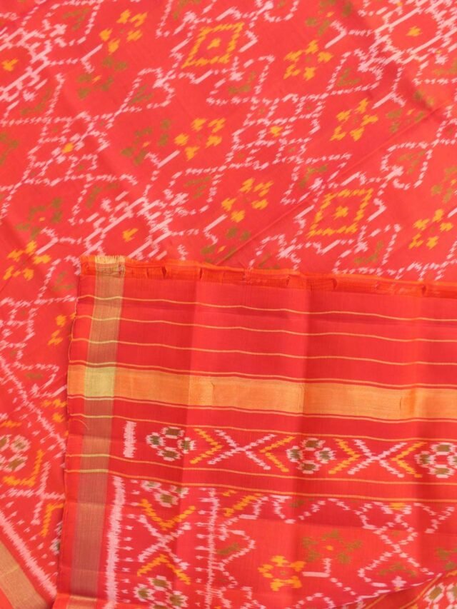 Orange--pure-silk-single-ikat-patan-patola-dupatta