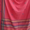 Peach-red-mirrorwork-cotton-Bhujodi--ladies-Suit