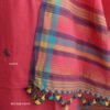 Peach-red-motifs-and-mirrorwork-kala-cotton-Bhujodi-Dress-material