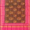 Mehndi-Green-and-Pink-patan-patola-handwoven-dupatta