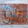 Krishna-Arjun-Tholu-Bommalata-cutwork-leather-painting