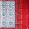 Red-and-white-semi-double-ikat-patan-Patola-silk-dupatta