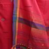 Scarlet-red-Bhujodi-mirrorwork-kala-cotton-Dress-material