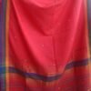 Scarlet-red-mirrorwork-cotton-Bhujodi--ladies-Suit