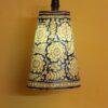 Blue-tholu-bommalata-Hanging-lamp