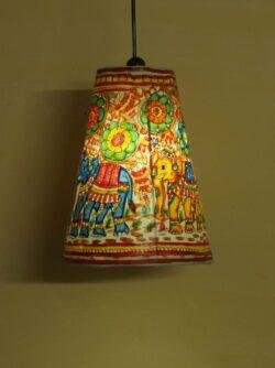 Elephant-tholu-bommalata-Hanging-lamp