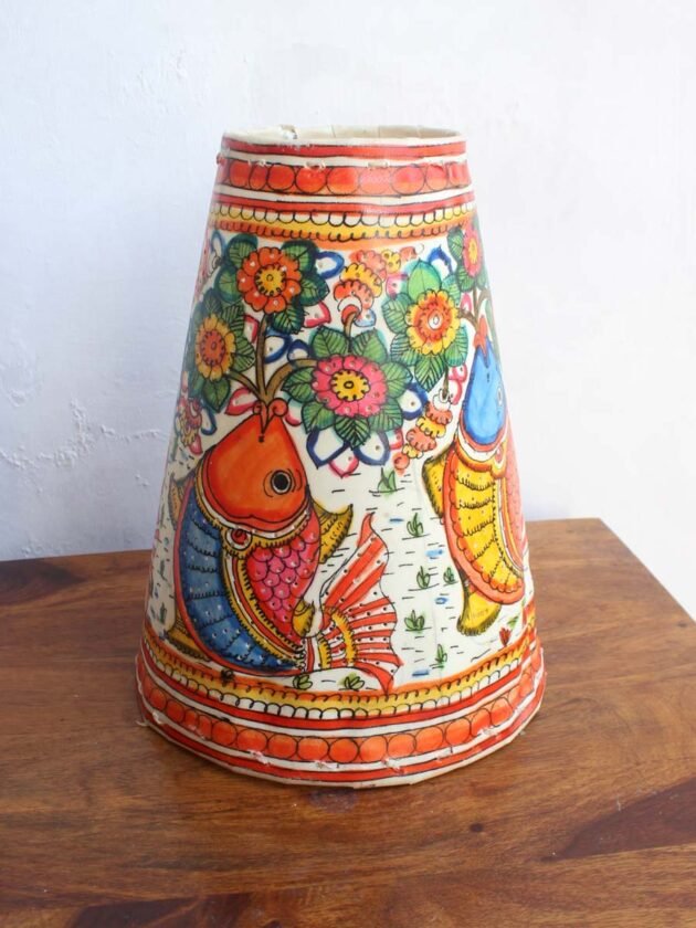 Fishes-Hanging-leather-Lamp