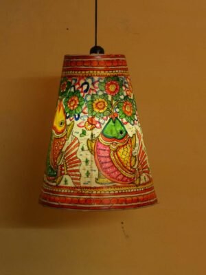 Fishes-tholu-bommalata-Hanging-lamp