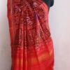 Hathi-Popat-swan-semi-double-ikat-Patola-silk-dupatta-Shilphaat