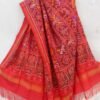 Hathi-popat-swan-semi-double-ikat-patan-Patola-pure-silk-dupatta