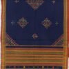 Darkest-Blue-handwoven-Mirrorwork-Bhujodi-Shawl