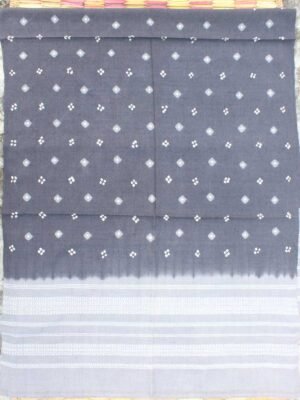 Grey-Tie-dye-Bhujodi-woolen-shawl