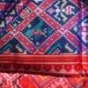 Hathi-Popat-Blue-and-Red-semi-double-ikat-Patola-silk-dupatta