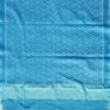 Cyan-Blue-patan-patola-pure-wool-shawl