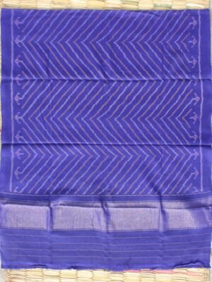 Egyptian-Blue-patan-patola-pure-wool-shawl Shilphaat