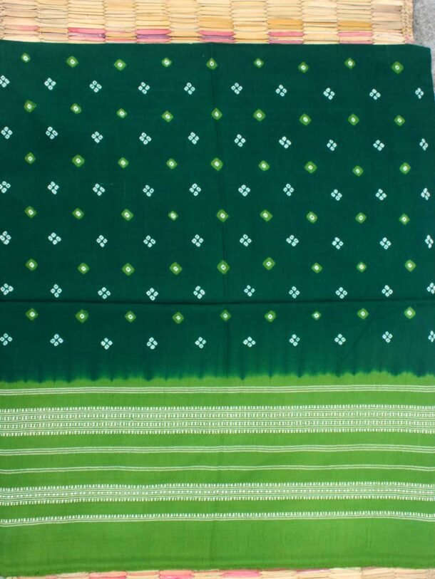 Green-Tie-dye-Bhujodi-woolen-shawl