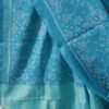 Greenish-Blue-handwoven-patan-patola-pure-wool-shawl