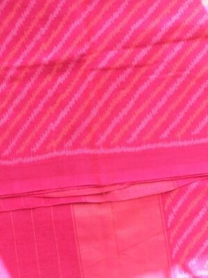 Peach-Pink--handwoven-patan-patola-pure-wool-shawl