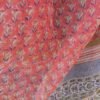 Tomato-red-Block-printed-kota-doria-dupatta