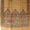 Yellowish-Brown-madhubani-handpainted-bhagalpuri-silk-dupatta