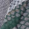 Black,-white-green-block-printed-Kota-doria-sari-Shilphaat