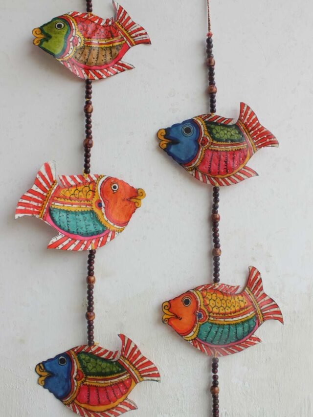 Big-fish-Tholu-bommalata-door-hanging.Toran Shilphaat