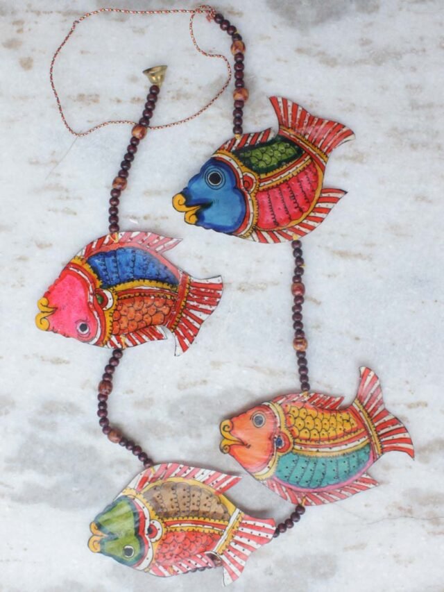 Big-fish-Tholu-bommalata-wall-hanging.Shilphaat