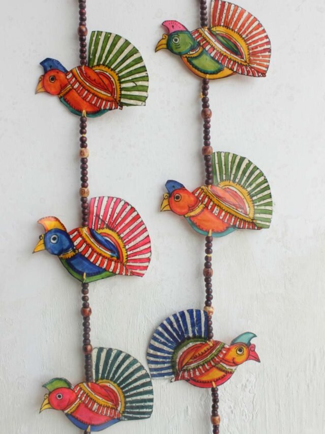 Birds-Tholu-bommalata-door-hanging-Toran