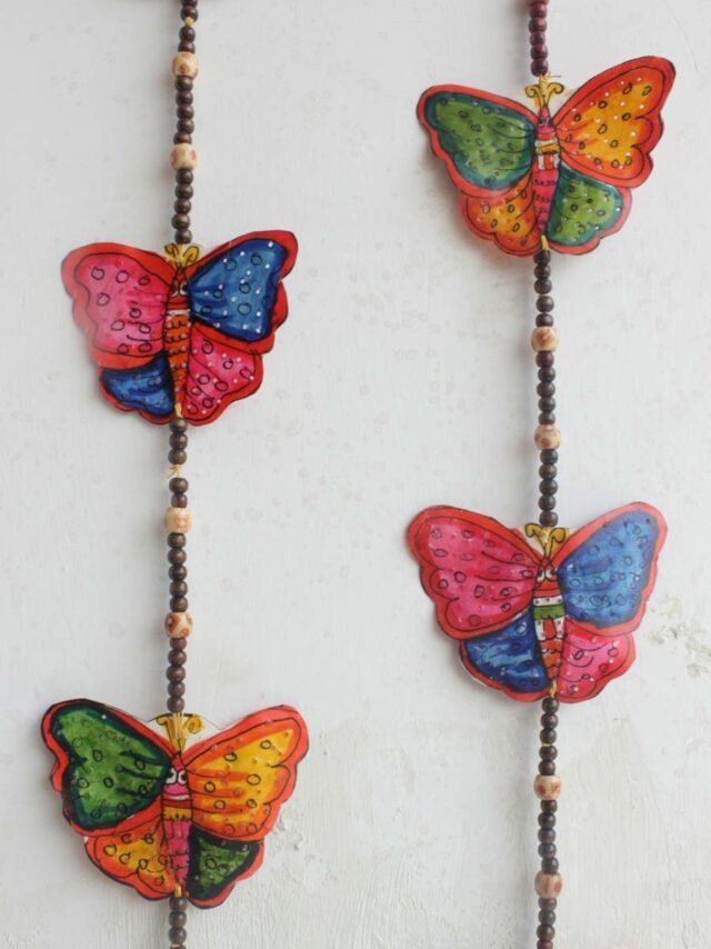 Butterfly-Tholu-bommalata-door-hanging-toran Shilphaat