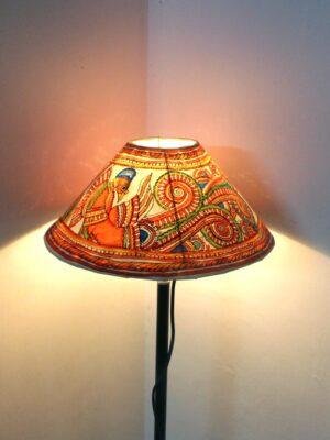 Two-Peacocks-tholu-bommalata-lamp-shade-Shilphaat