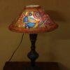 Two-Peacocks-tholu-bommalata-table-lamp