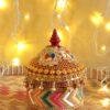 Multicolour-lacework-wooden-Sindhora-Shilphaat