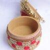 Golden-and-red--lace-wooden-Sindura-Shilphaat