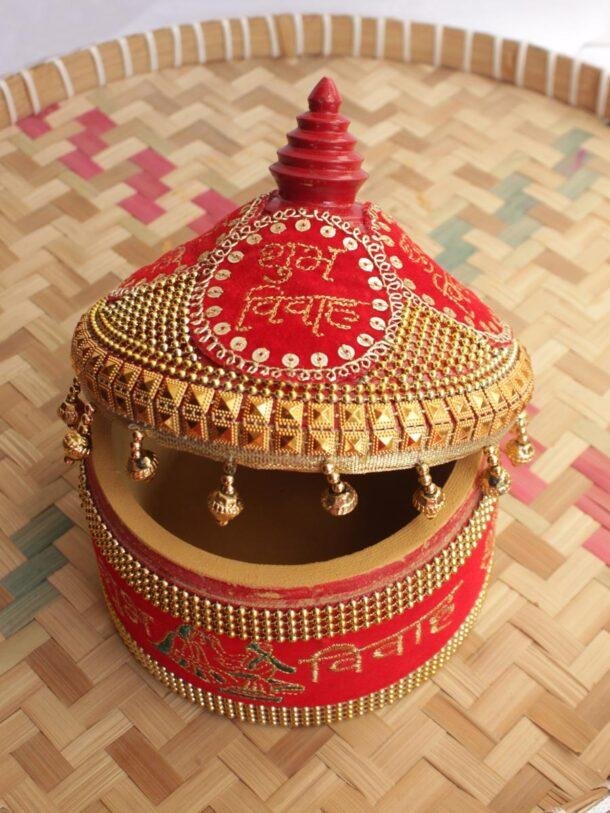 Shubh-vivah-lace-wood-Sindur-dan Shilphaat