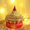 Shubh-vivah-big-wooden-Shindhora at Shilphaat.com