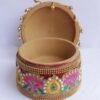 Multicolour-lace-wooden-Sindoor-dani at Shilphaat.com