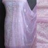 Pastel-Pink-georgette-chikankari-dress-material-Shilphaat