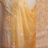 Orange-Yellow-georgette-chikankari-dress-material-Shilphaat