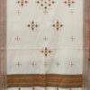 off-white-Mirrorwork-Bhujodi-wool-shawl at Shilphaat.com