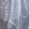 Light-Gray-georgette-chikankari-lucknowi-suit at Shilphaat.com