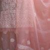 Light-Peach--georgette-chikankari-lucknowi-suit at Shilphaat.com