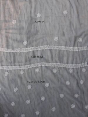 Steel-Gray--georgette-chikankari-salwar-suit at Shilphaat.com