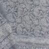 Steel-grey--georgette-chikankari-lucknowi-suit at Shilphaat.com