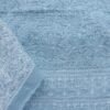 Bluish-Grey-jaal-chikankari-cotton-lucknowi-suit at Shilphaat