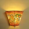 Elephants-and-Peacocks-Tholu-Bommalata-wall-lamp at Shilphaat.com