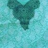 turquoise-green-jaal-chikankari-cotton-3pc-ladies-suit at Shilphaat.com